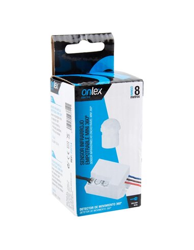 SENSOR INFRARROJOS EMPOTRABLE ONLEX MINI