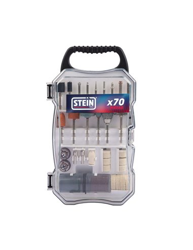 SET 70 ACCESORIOS STEIN PARA MINI TALADRO