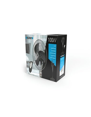 VENTILADOR DE PIE KÜKEN 100W CON MANDO