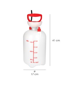 Sulfatadora Manual 5 Litros, Pulverizador Presion Previa, Mochila De Presion, Pulverizador Espalda, Mochila Pulverizador, 2