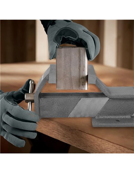 Tornillo Banco Acero 100 mm. Banco De Mesa, Tornillo Sujeción, Abrazadera De Banco