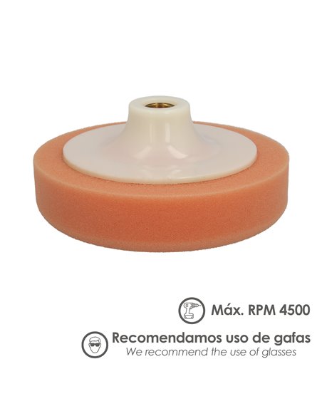 Disco Pulidor Esponja M-14  125mm.