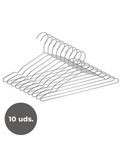 Percha Fina Acero Inoxidable 420 mm. (Pack 10p) 2