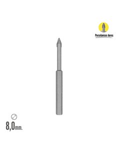 Broca Porcelanicos Duros Ø 8,0 mm. 2