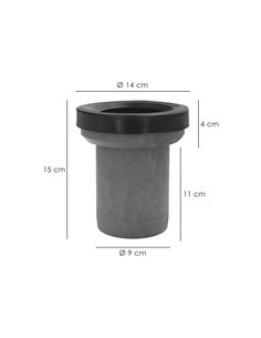 Manguito Inodoro PVC Recto Ø 90 mm 2