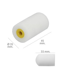 Rodillo Espuma Recambio Para Esmalte Acrilico 50 mm.  Set 10 Rodillos. Rodillo Espuma, Rodillo Pintura Acrilica 2