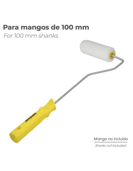 Rodillo Espuma Recambio Para Esmalte Acrilico 100 mm.  Set 10 Rodillos. Rodillo Espuma, Rodillo Pintura Acrilica