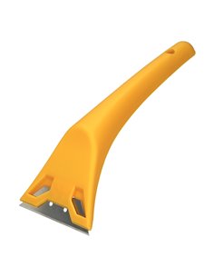 Rascavidrios Plastico Amarillo Hoja 60 mm. Rasqueta Vitroceramica, Rascador Vidrio, Rascador Vitroceramica,
