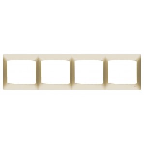 Moldura 4 elementos PEARL GOLD BJC Coral 21014-DP