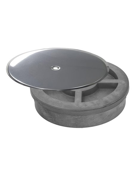 Tapa Bote Sifónico PVC Ø 110 mm.