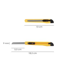 Cutter Eco Con Hoja De 9 mm. 2