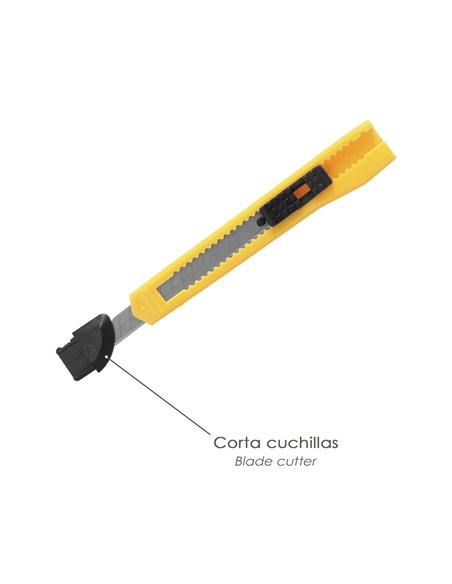 Cutter Eco Con Hoja De 9 mm.