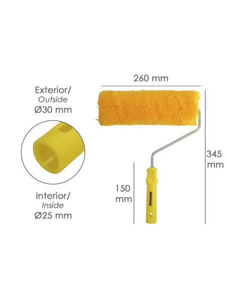 Rodillo Pintar Fachadas 250x50 Mm