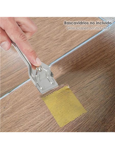 Hoja Rectangular Rascavidrios Domestico ( 5 piezas)