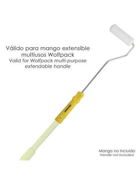 Rodillo Espuma Pintura Paredes y Techos Esmalte Acrilico Ancho 100 mm. Rodillo Pintar, Rodillo Pintura, Rodillo Esmalte,