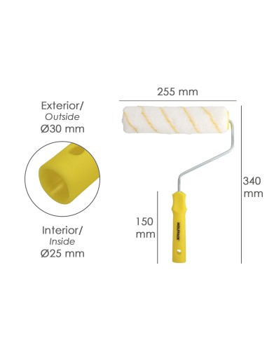 Rodillo Pintar Antigota 250x40 Mm
