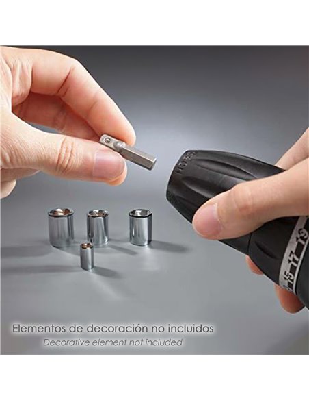 Adaptador Para Llaves De Vasos De 1/4"