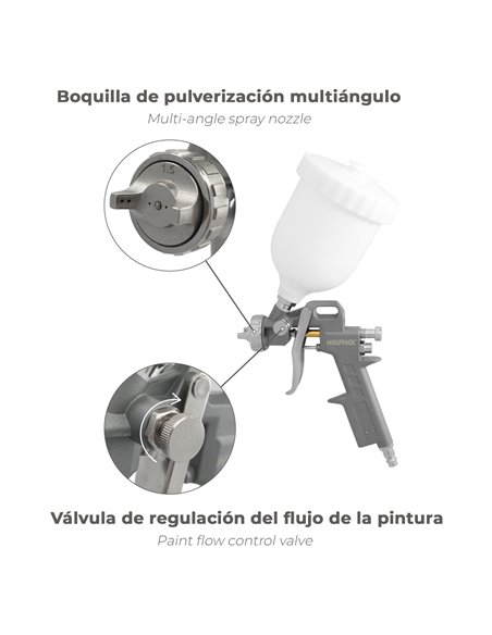 Kit Accesorios Para Compresor Aire Comprimido 5 Piezas Con Click Rapido