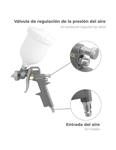 Kit Accesorios Para Compresor Aire Comprimido 5 Piezas Con Click Rapido