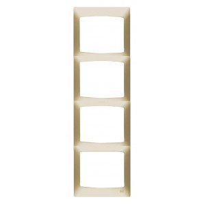 Marco 4 elementos vertical DORADO PERLA BJC Coral 21114-DP