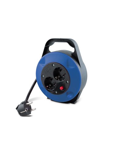 ONLEX 4.5 meter roll-up extension cord 3x1.5mm 2 sockets