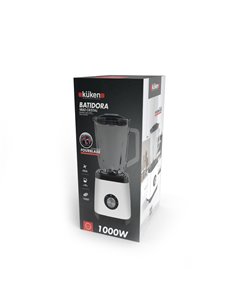 Batidora vaso cristal KÜKEN 1000W 1,5 litros 2