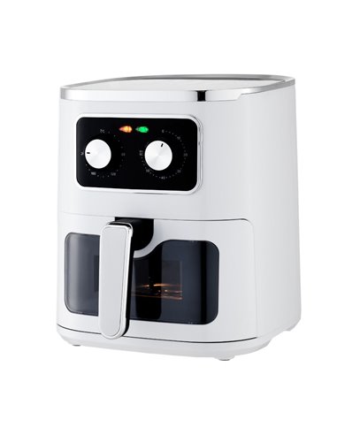 Freidora sin aceite manual KÜKEN 5 litros con ventana