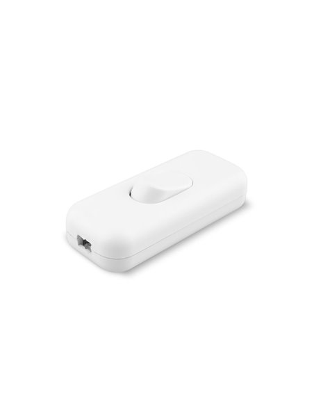 Interruttore bipolare piatto ONLEX 4A bianco