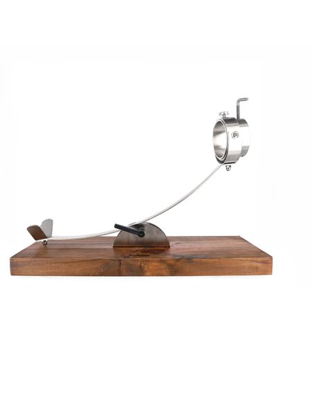 Ham holder swing model stainless steel/wood