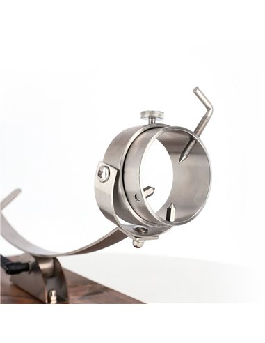 Ham holder swing model stainless steel/wood