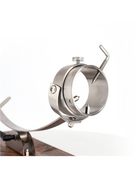 Ham holder swing model stainless steel/wood
