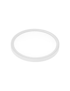 Round LED panel white surface 230mm 18W CCT