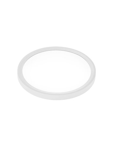 Round LED panel white surface 230mm 18W CCT
