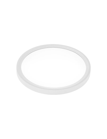 Round LED panel white surface 230mm 18W CCT
