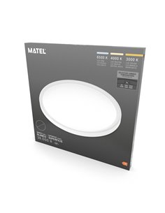 Round LED panel surface white 500mm 40W CCT 2