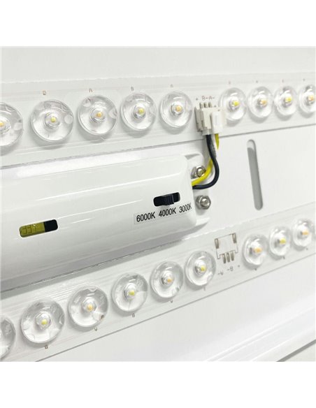 Integrated LED ceiling screen 3 temperatures 24W 70x17x5cm