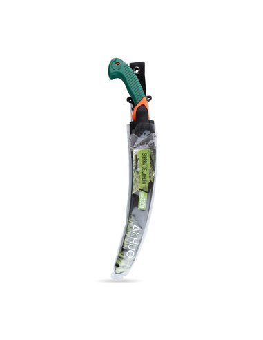 Serrucho podar curvo profesional mango de goma 270mm