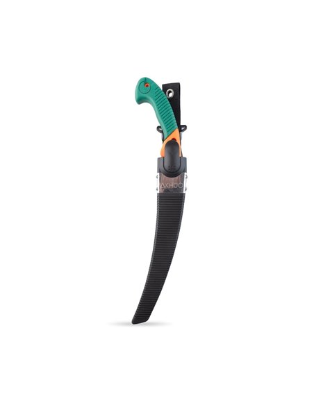 Professional curved pruning saw with rubber handle 270mm