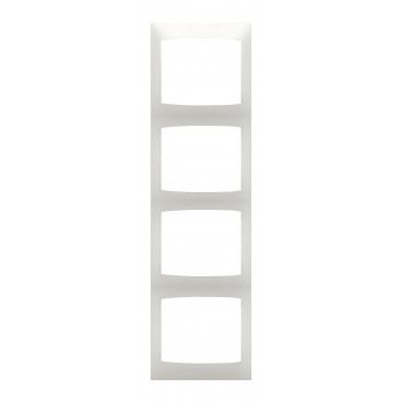 Moldura 4 elementos verticais BRANCO BJC Coral 21114