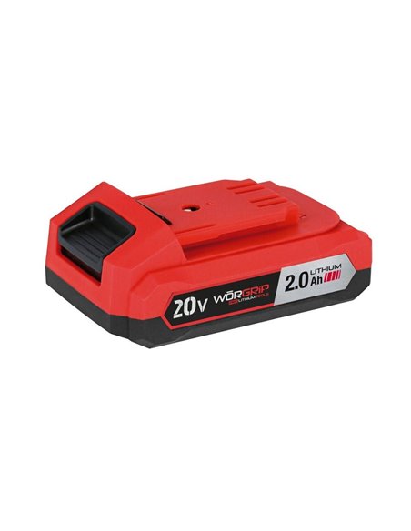 Furadeira de impacto sem escova compacta 20V 1 bateria 2.0Ah WORGRIP
