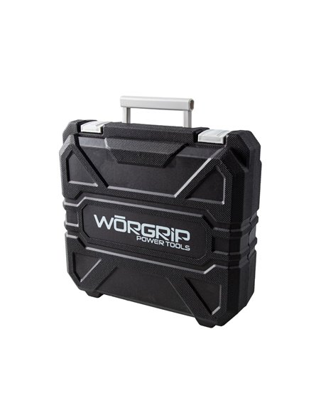 Trapano a percussione brushless WORGRIP da 20 V con batteria da 4,0 Ah