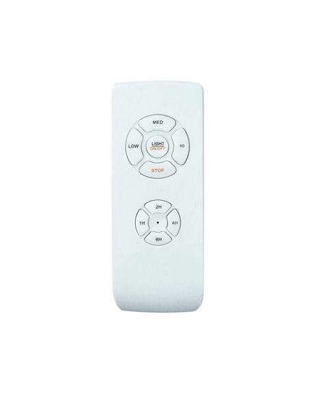 Ventilatore da soffitto bianco da 70 W con telecomando