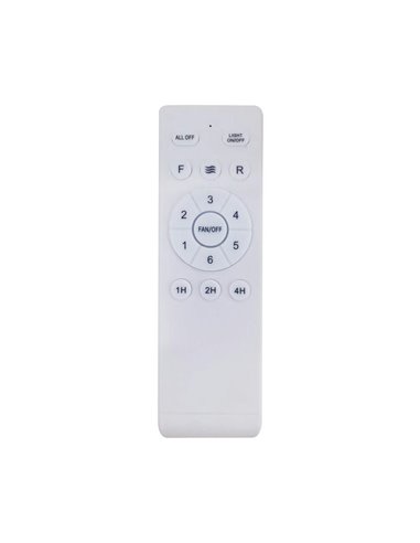 Ventilatore da soffitto KÜKEN bianco con pale retrattili