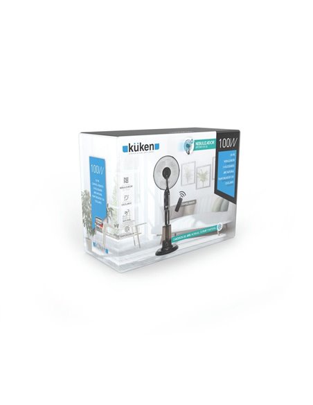 KÜKEN 100W misting fan with remote control