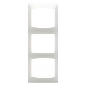 Moldura 3 elementos verticais BRANCO BJC Coral 21113