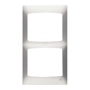 Marco 2 elementos vertical PLATA LUNA BJC Coral 21112-PL