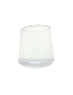 Contera redonda “CNT10” de flexiglass transparente Ø2,5x3cm (25 unidades) MICEL