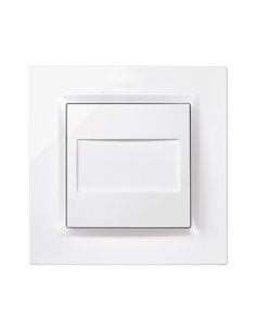 Tapa ciega color blanco “Serie 10” 8x3x8cm SIMON 2