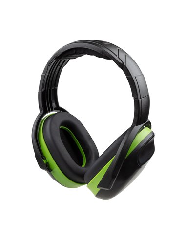 Cascos “Pro” de protección CE auditiva con orejeras preparado para uso intensivo en entornos de obra y zonas de trabajo con tens