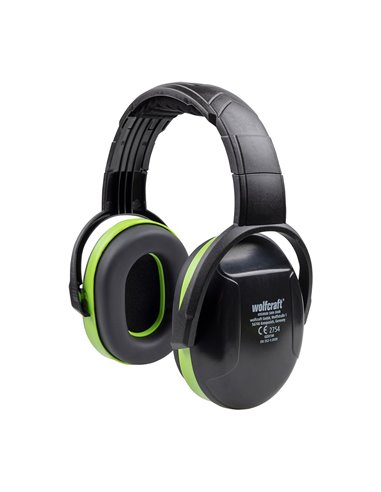 Cascos “Pro” de protección CE auditiva con orejeras preparado para uso intensivo en entornos de obra y zonas de trabajo con tens